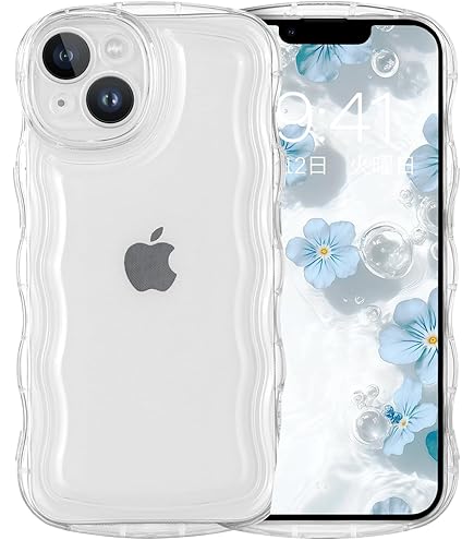 Amazon.co.jp: QLTYPRI 対応 iPhone 13 ケース クリア TPUカバー